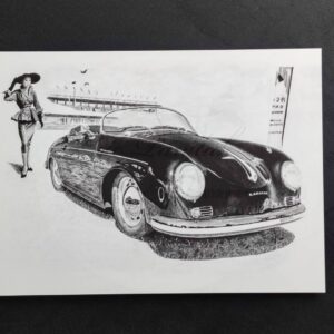Madame et son Speedster 356